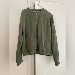 Sanctuary military style jacket in khaki